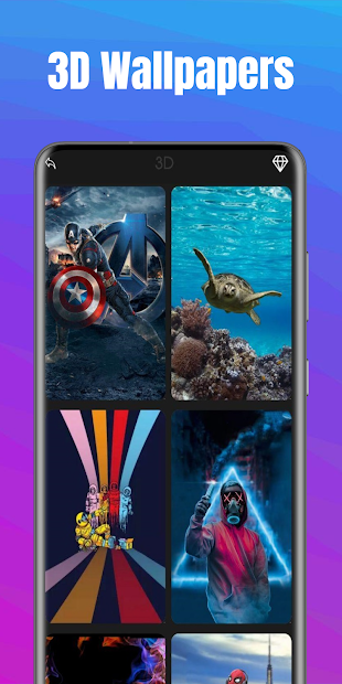 3D & Live Wallpapers - скриншот 2