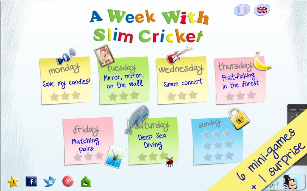 A Week With Slim Cricket - скриншот 1