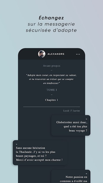 adopte — app de rencontre - скриншот 4