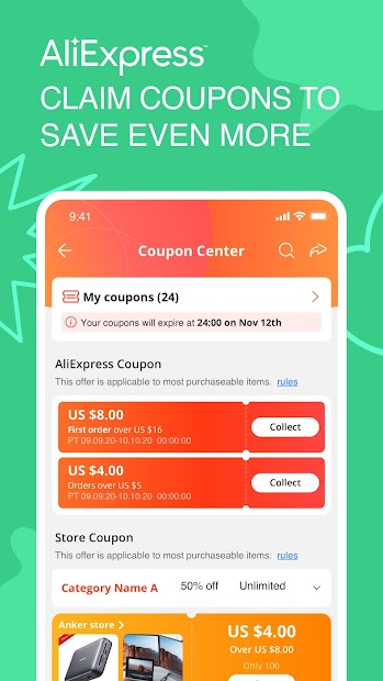 AliExpress — Покупай умнее, живи веселее - скриншот 2
