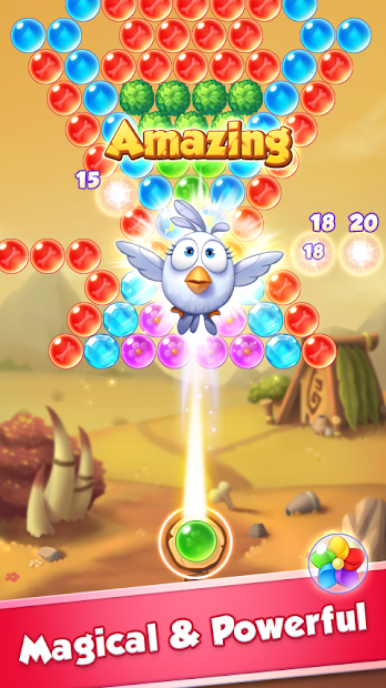 Baby Pop — Primitive Bubble Shooter & Dress up - скриншот 3