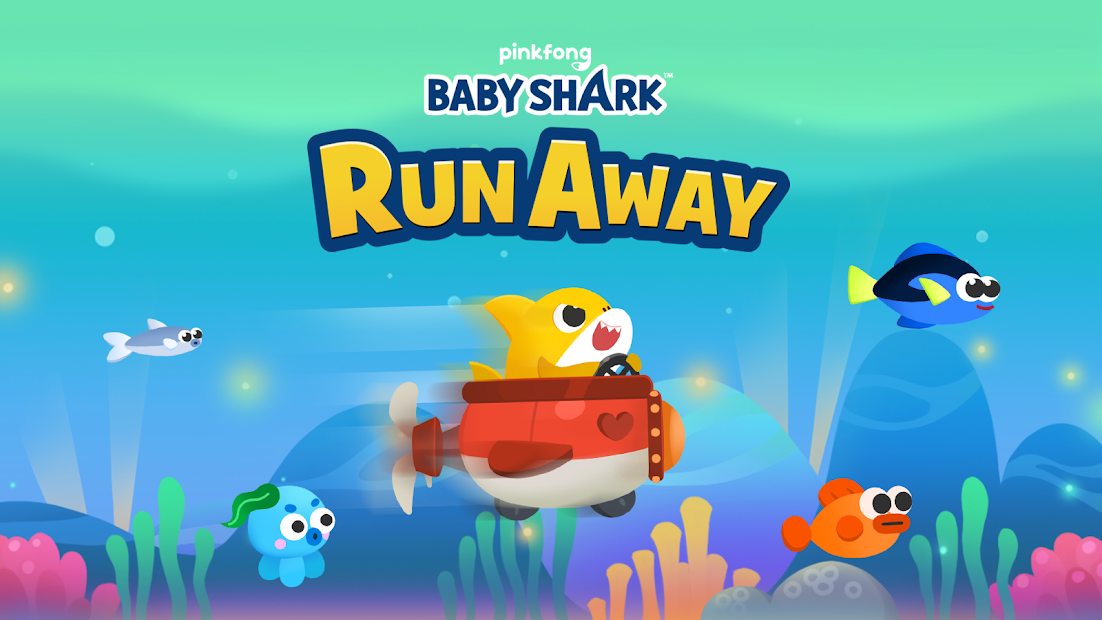 Baby Shark Run Away - скриншот 1