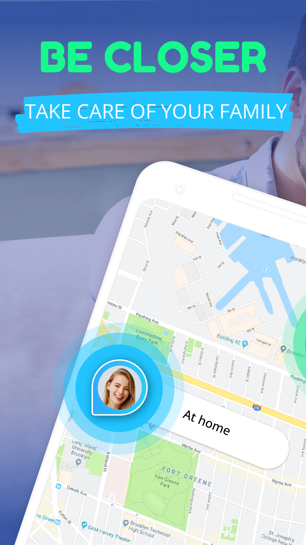 Be Closer: GPS family locator - скриншот 1