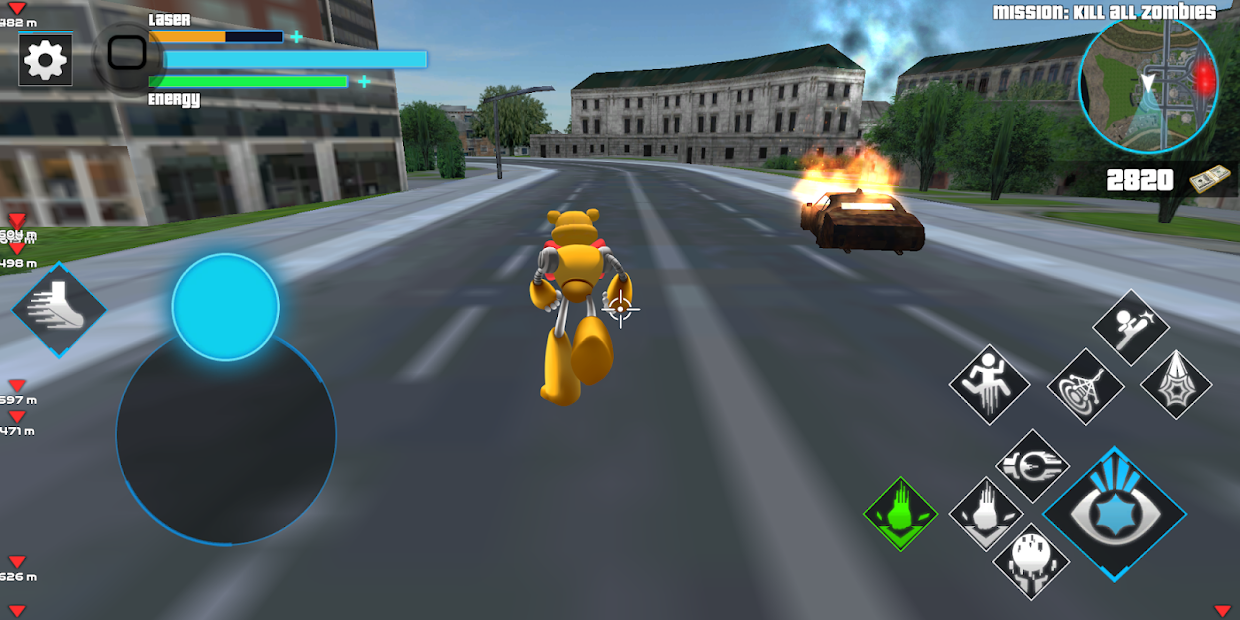 Bear Rope Hero, Security City - скриншот 3