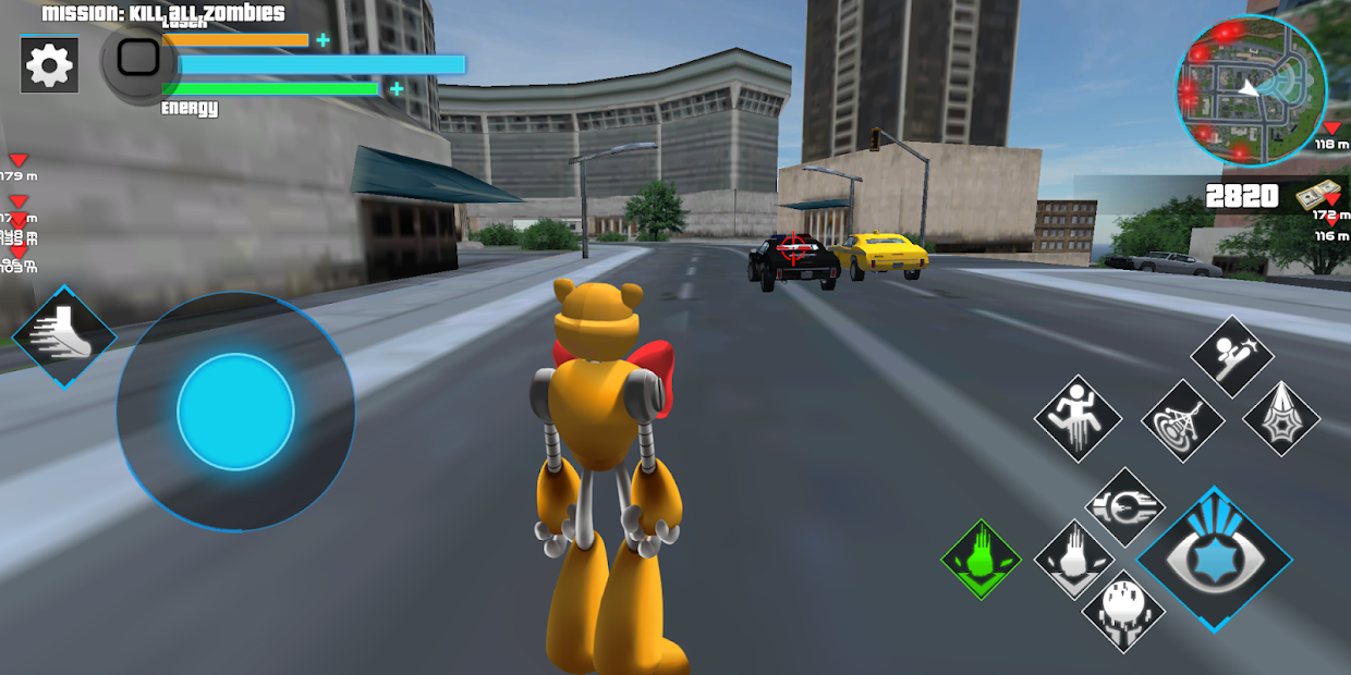 Bear Rope Hero, Security City - скриншот 4