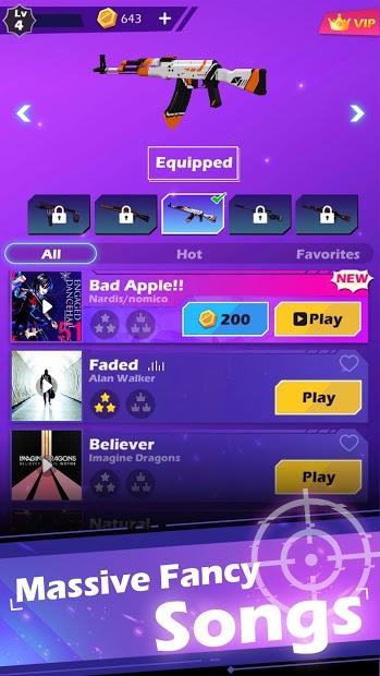 Beat Shooter — Ритм-игра Gunshots - скриншот 1