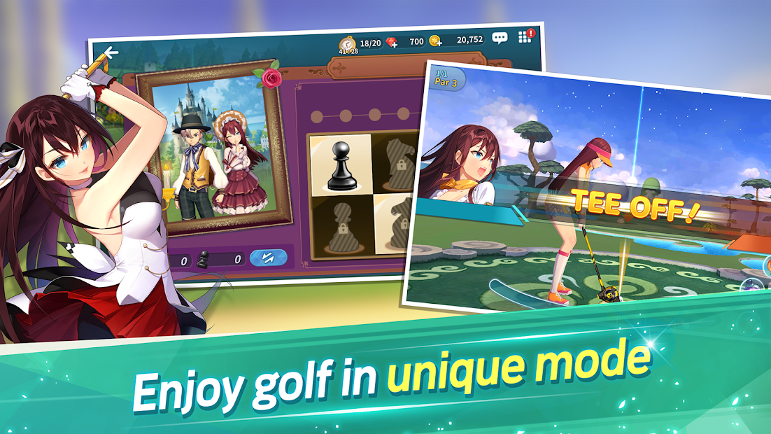 Birdie Crush: Fantasy Golf - скриншот 4