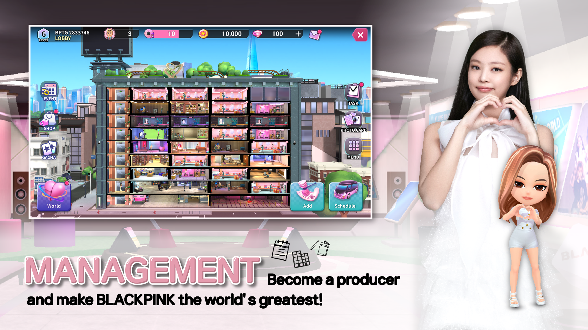 BLACKPINK THE GAME - скриншот 2