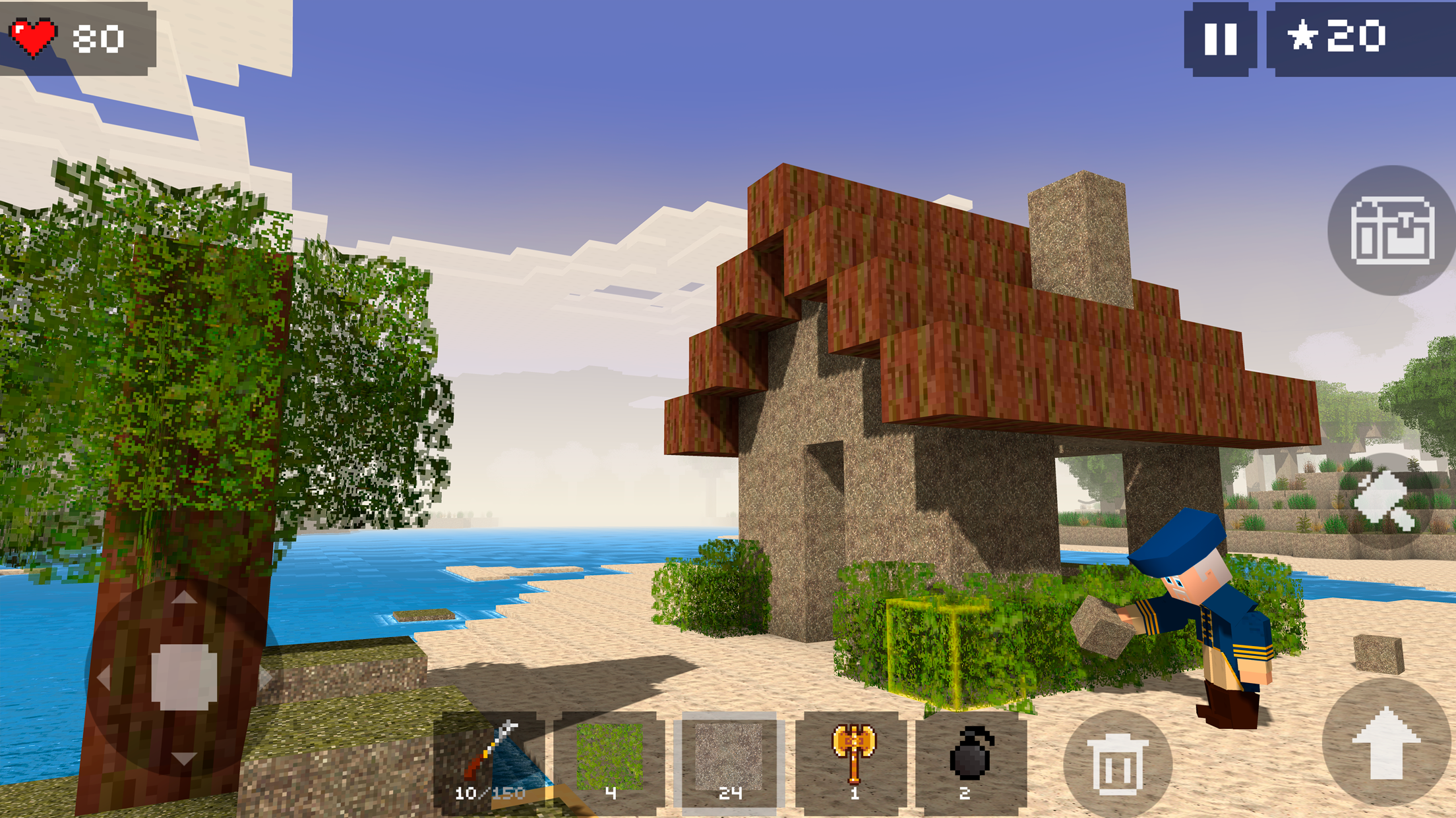 Blocky Craft — крафт игра - скриншот 1