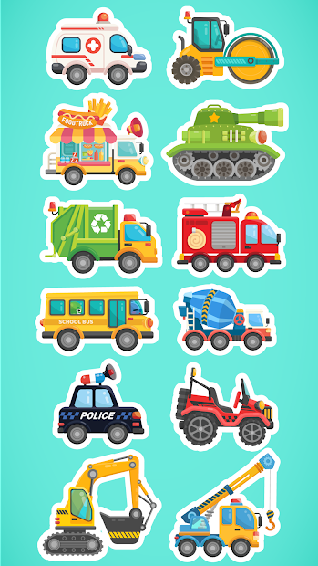 CandyBots Cars & Trucks Junior - скриншот 2