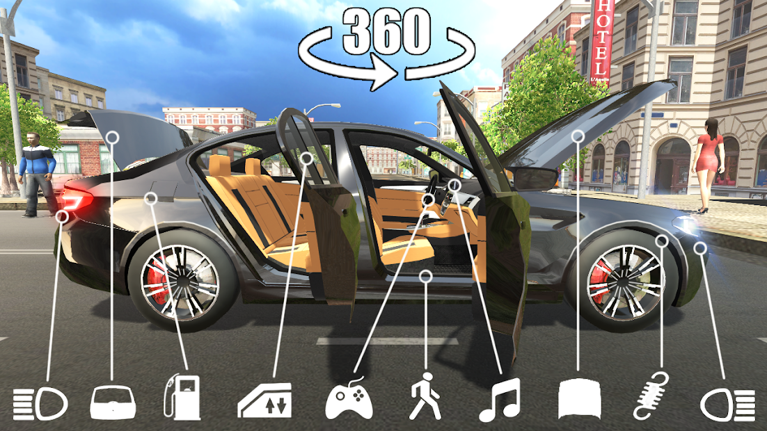 Car Simulator M5 - скриншот 1