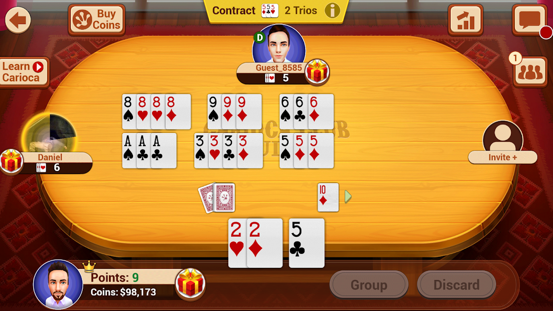 Carioca Club: A Popular Latin American Card Game - скриншот 4