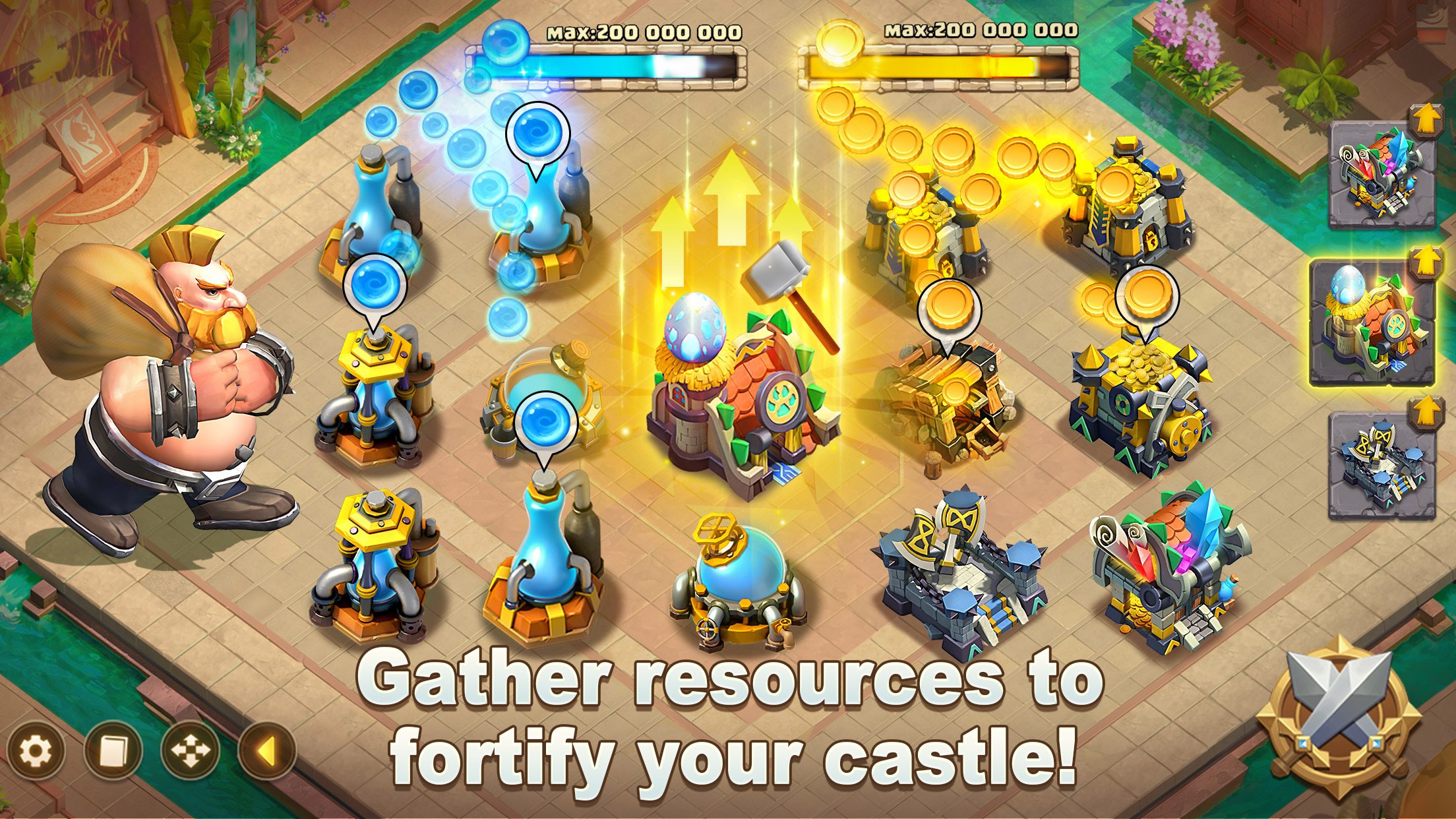 Castle Clash: Империя Героев US - скриншот 3