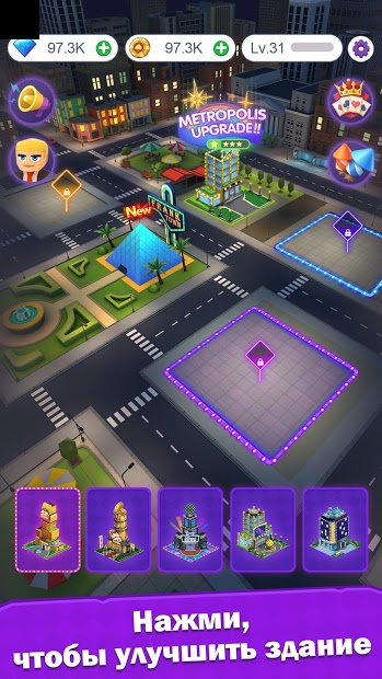 Crazy Night:Idle Casino Tycoon - скриншот 2
