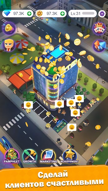 Crazy Night:Idle Casino Tycoon - скриншот 3