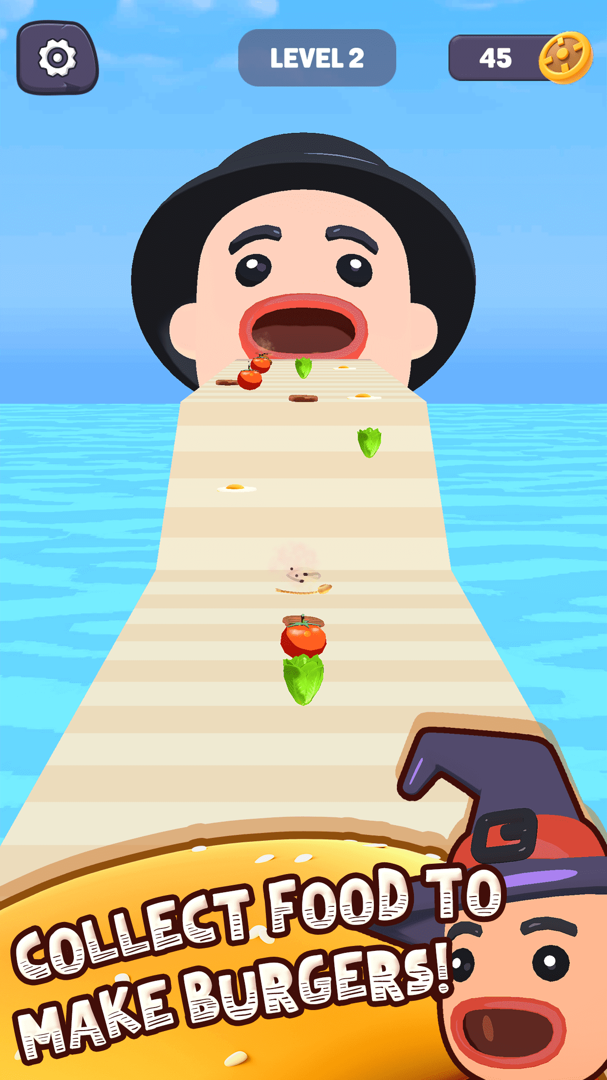 Crazy Sandwich Runner - скриншот 1