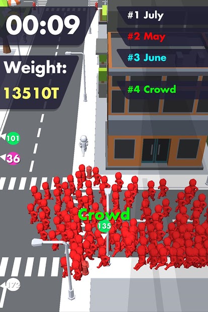 Crowd Buffet — Fun Arcade .io Eating Battle Royale - скриншот 1