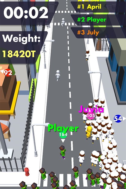 Crowd Buffet — Fun Arcade .io Eating Battle Royale - скриншот 4