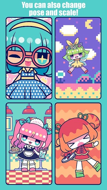 CustomTiyoko -Dress Up Game- - скриншот 4
