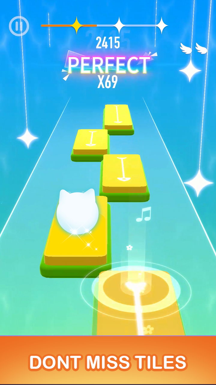 Dancing Cats — Music Tiles - скриншот 2