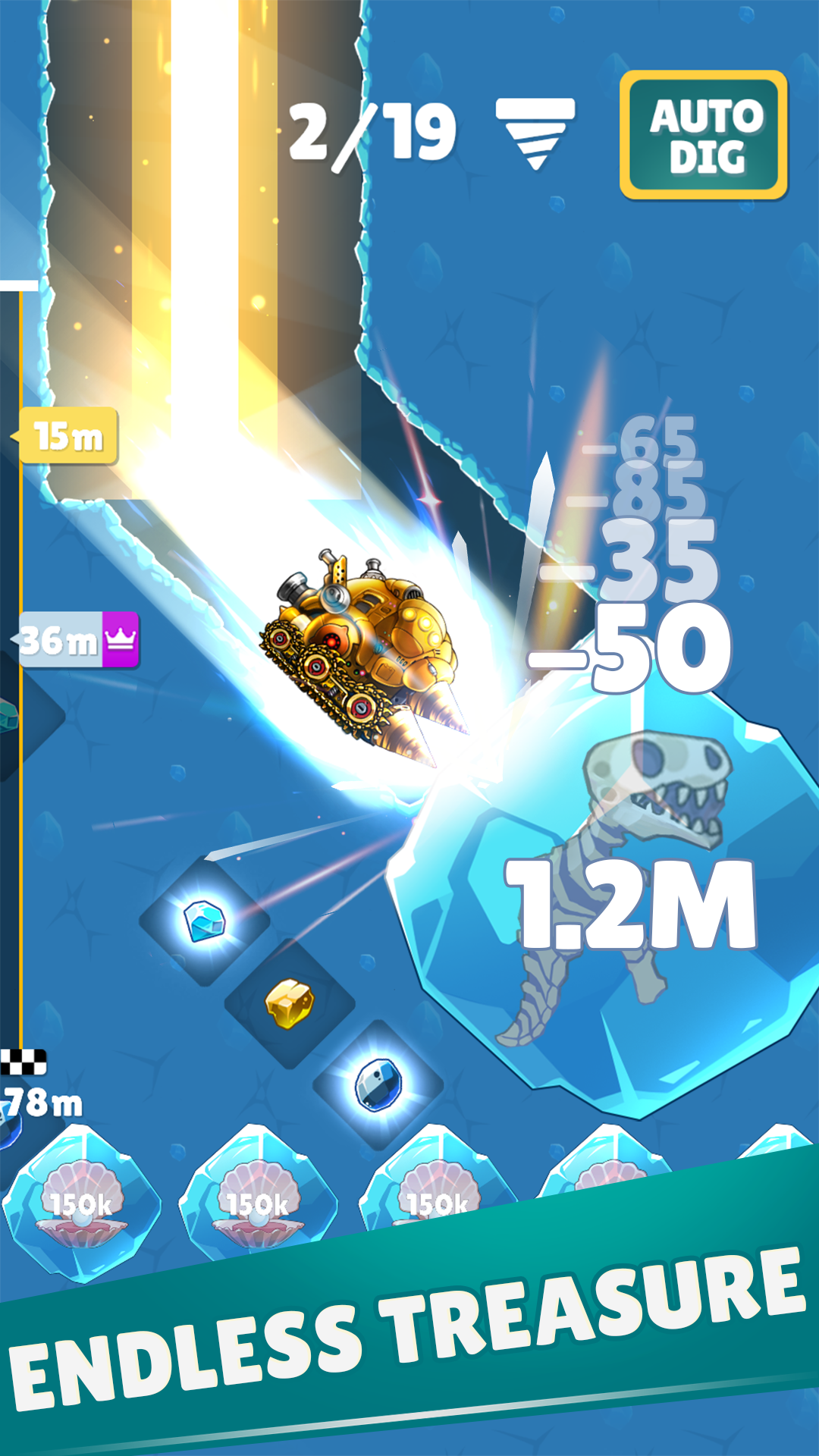 Dig Craft — Idle Miner Master - скриншот 1