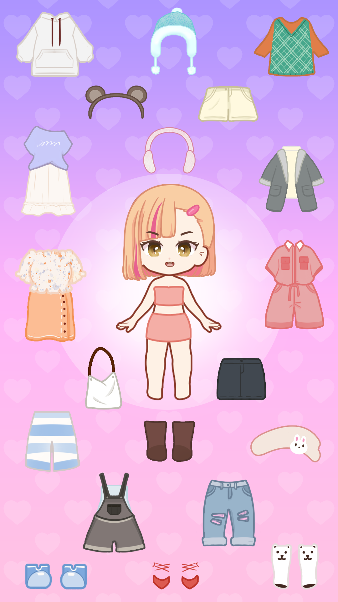 Doll Dress Up: Sweet Girl - скриншот 1