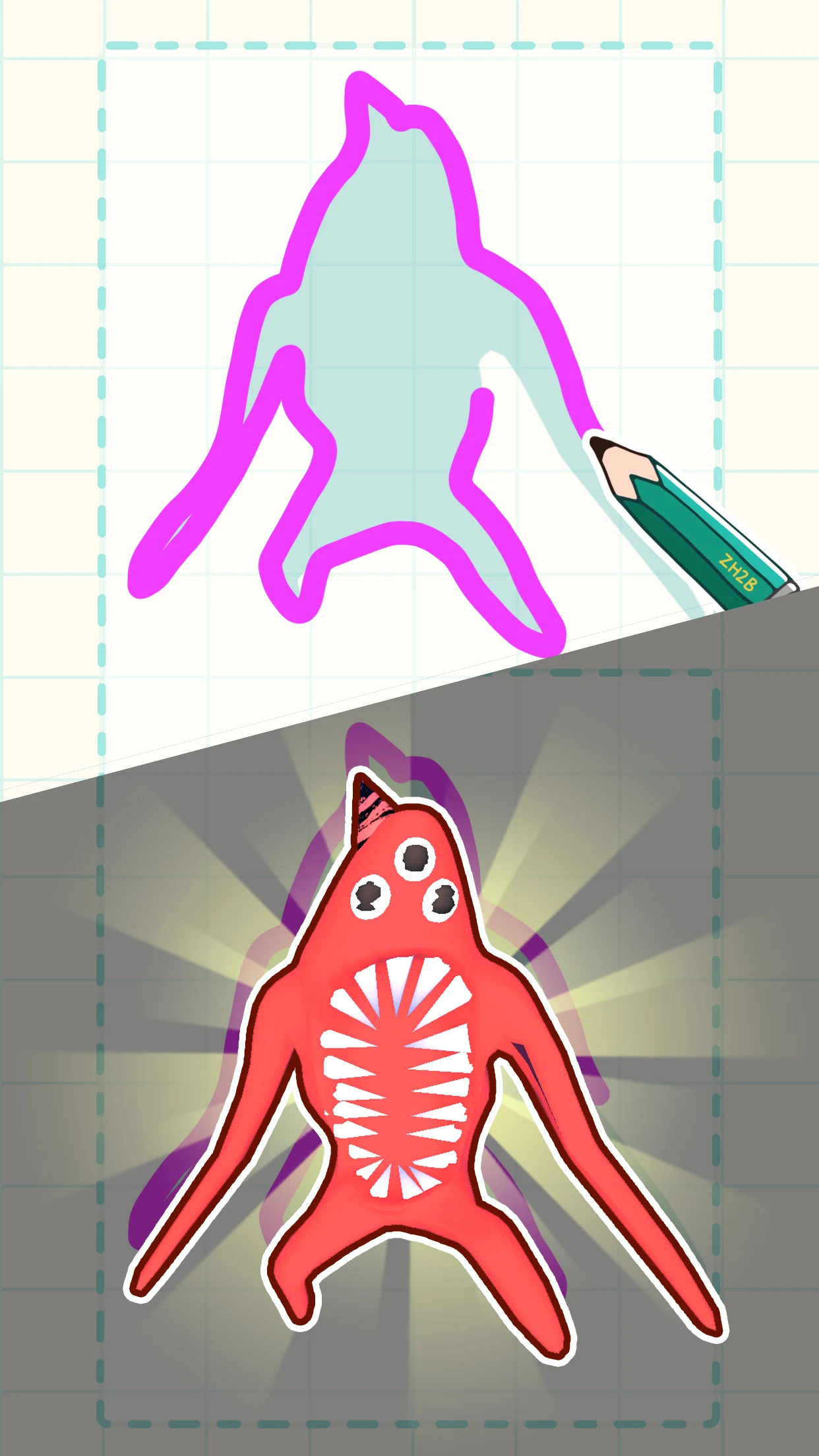 Draw Banban Monster - скриншот 1
