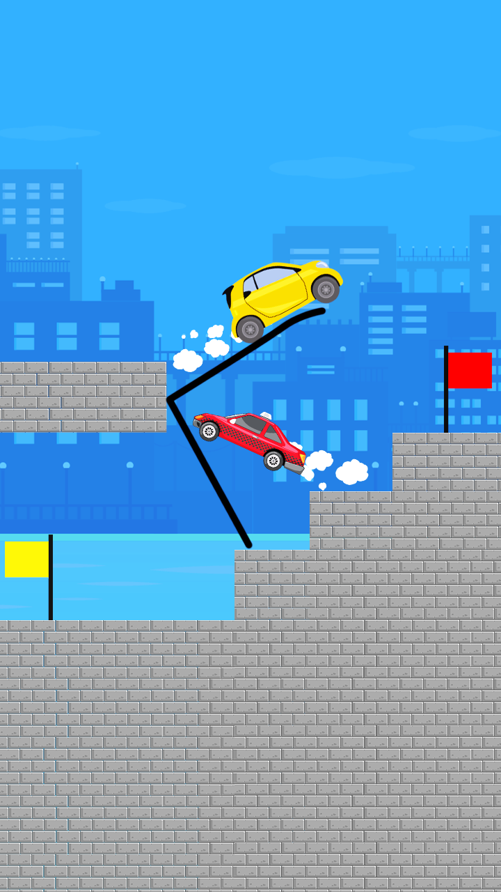 Draw Bridge Puzzle — Draw Game - скриншот 2
