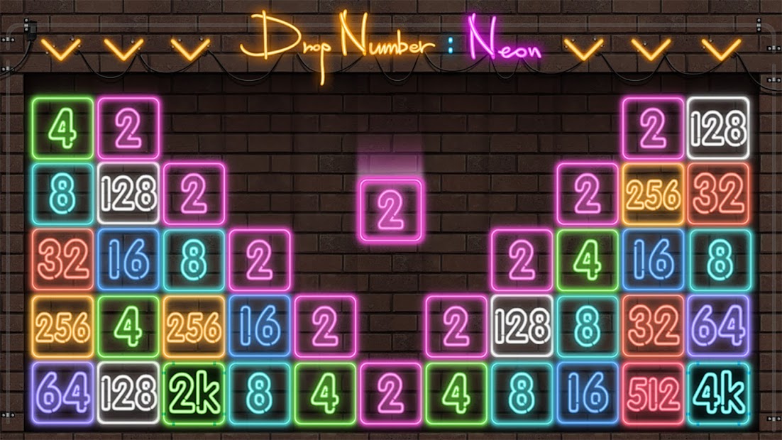 Drop Number : Neon - скриншот 1