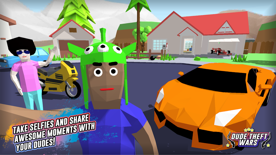Dude Theft Wars: Open World Sandbox Simulator BETA - скриншот 4