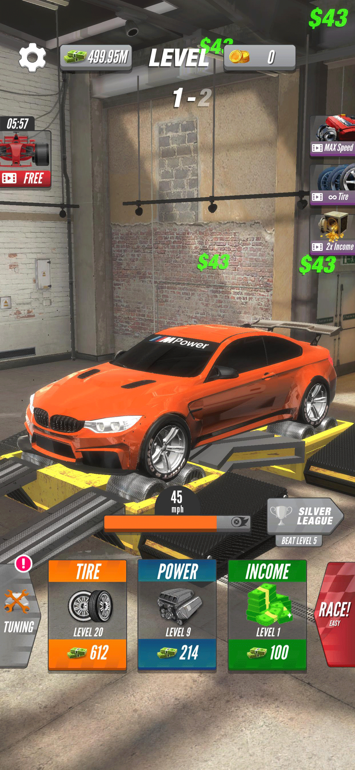Dyno 2 Race — Car Tuning - скриншот 1