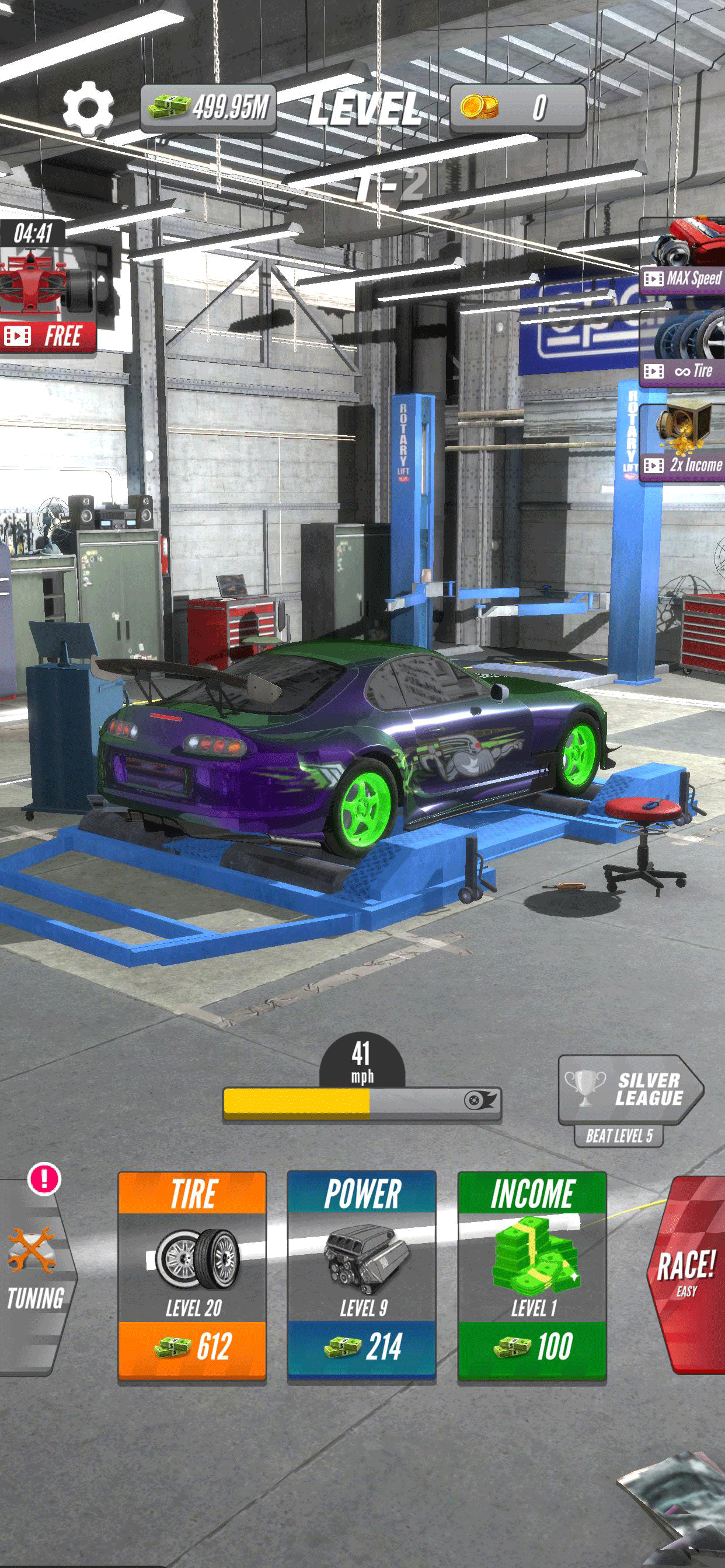 Dyno 2 Race — Car Tuning - скриншот 2