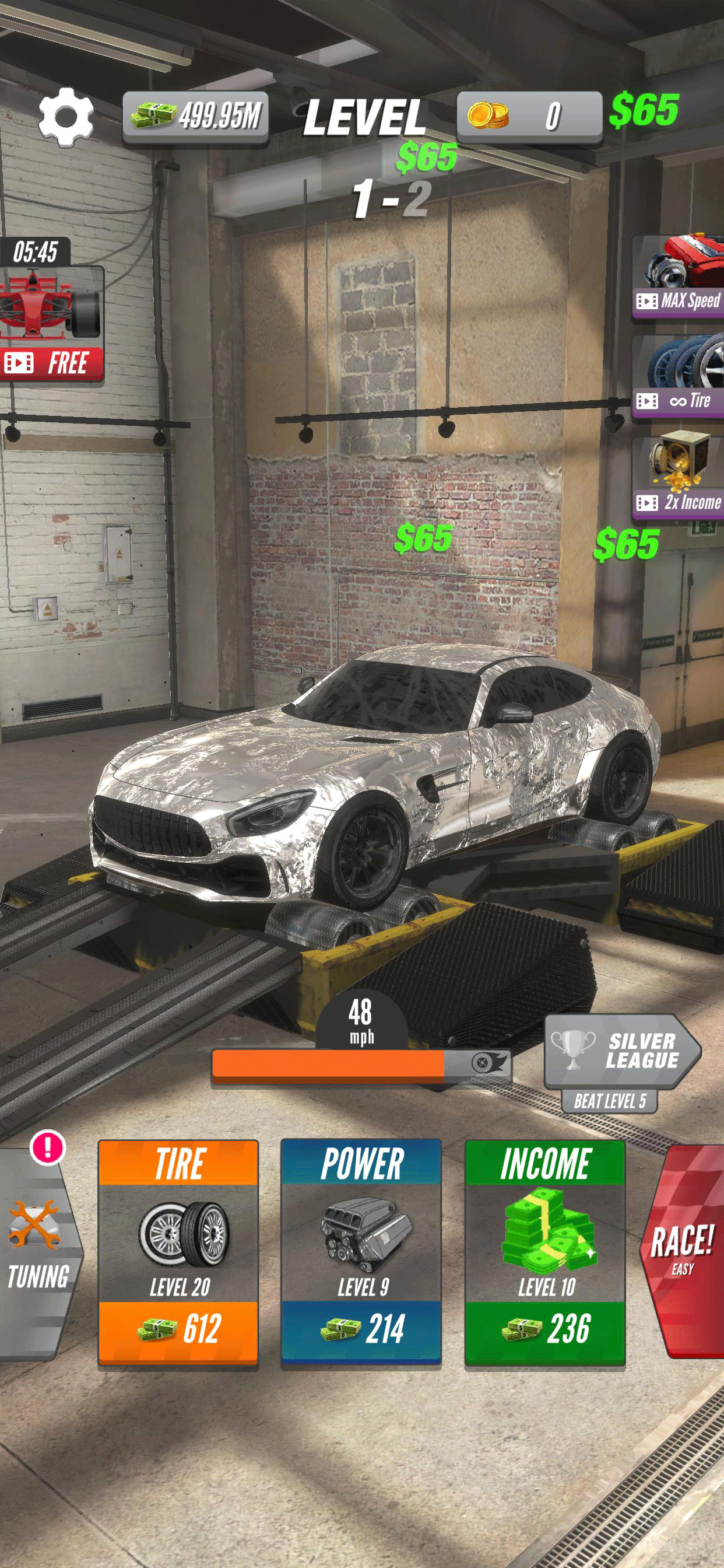 Dyno 2 Race — Car Tuning - скриншот 3