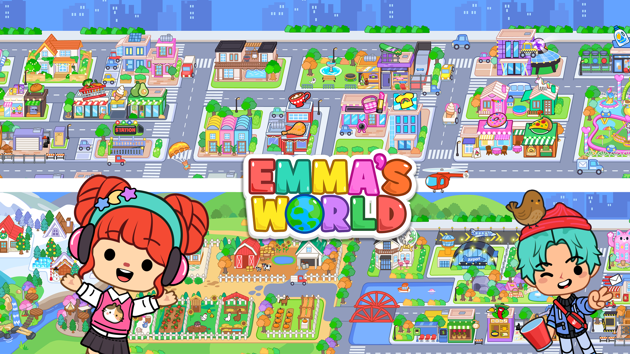 Emma’s World — Town & Family - скриншот 2
