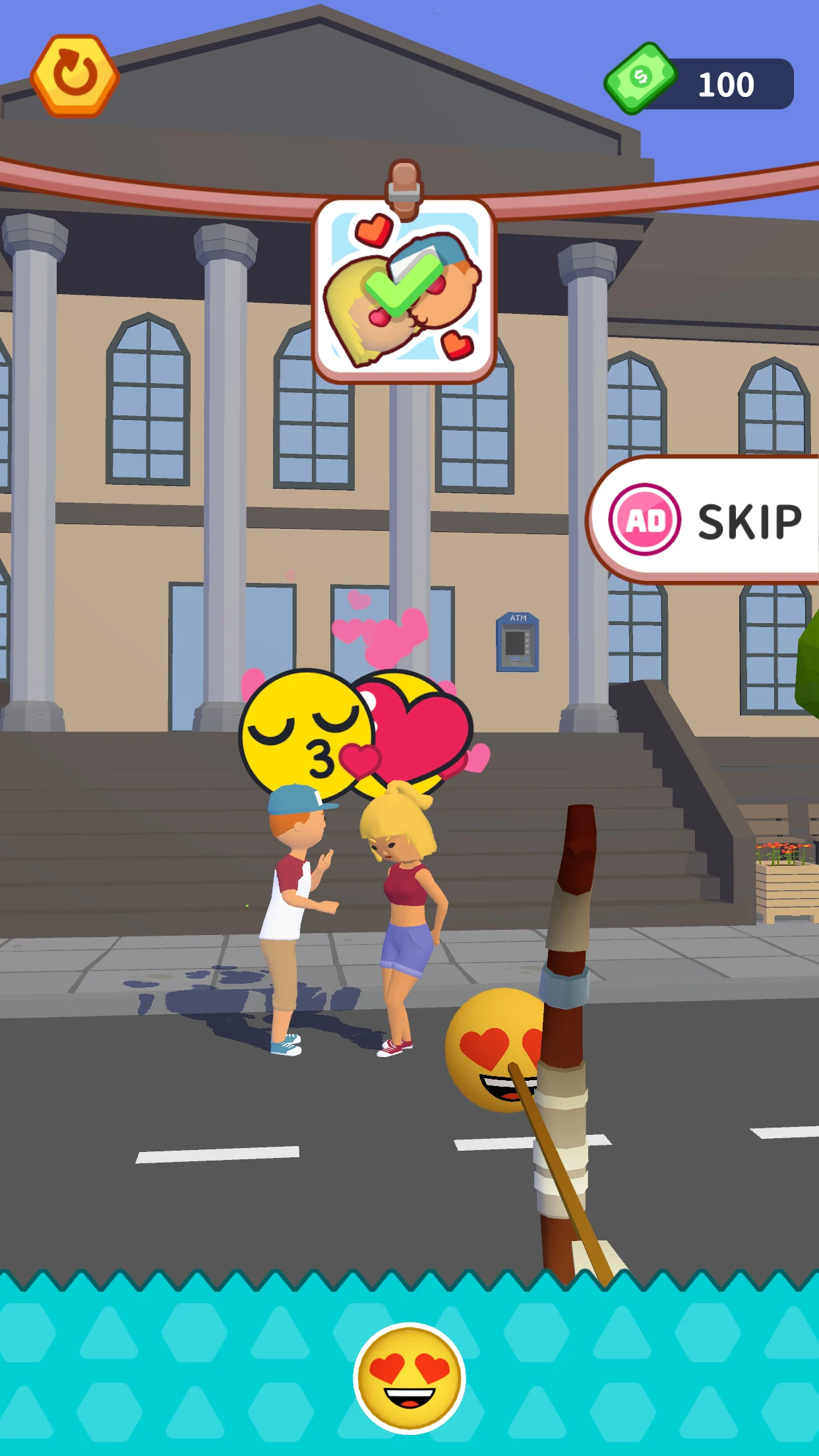 Emoji Arrow Puzzle - скриншот 1