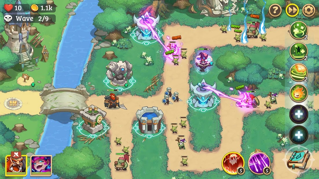 Empire Defender TD: Tower Defense The Fantasy War - скриншот 1