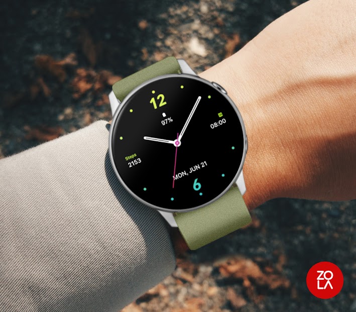 Essential Black Watch Face - скриншот 3