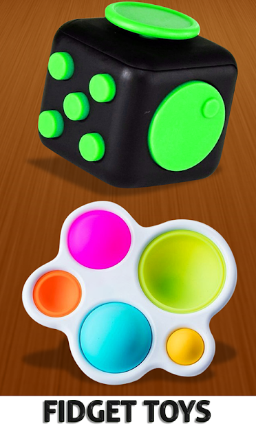 Fidget Cube 3D Antistress Toys — Calming Game - скриншот 2