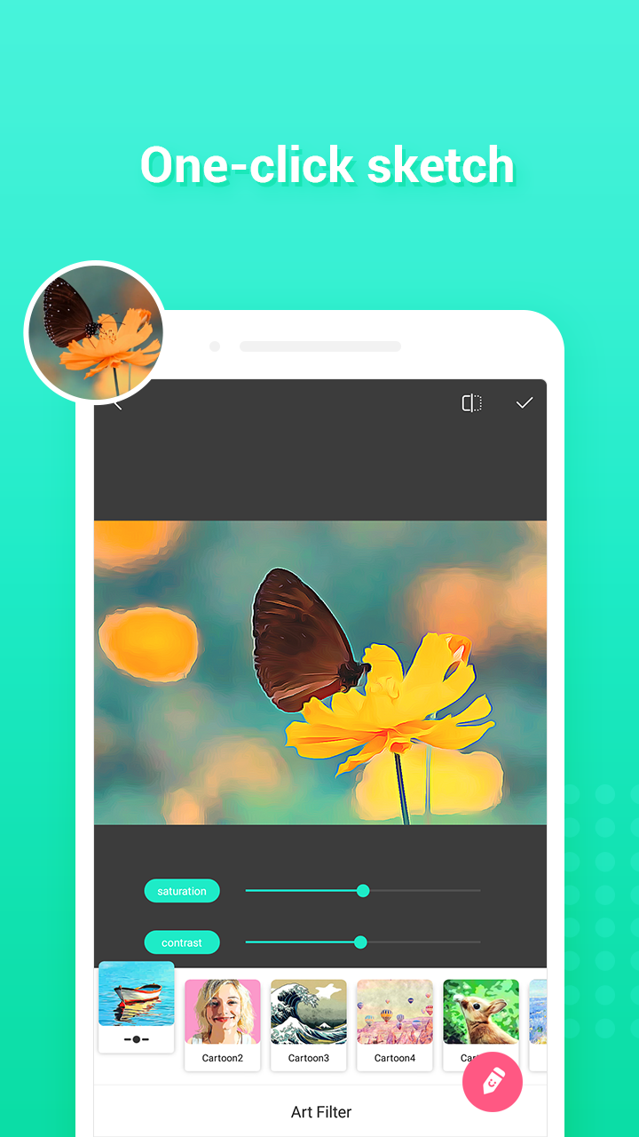 Filter Cartoon — Art filter editor - скриншот 4