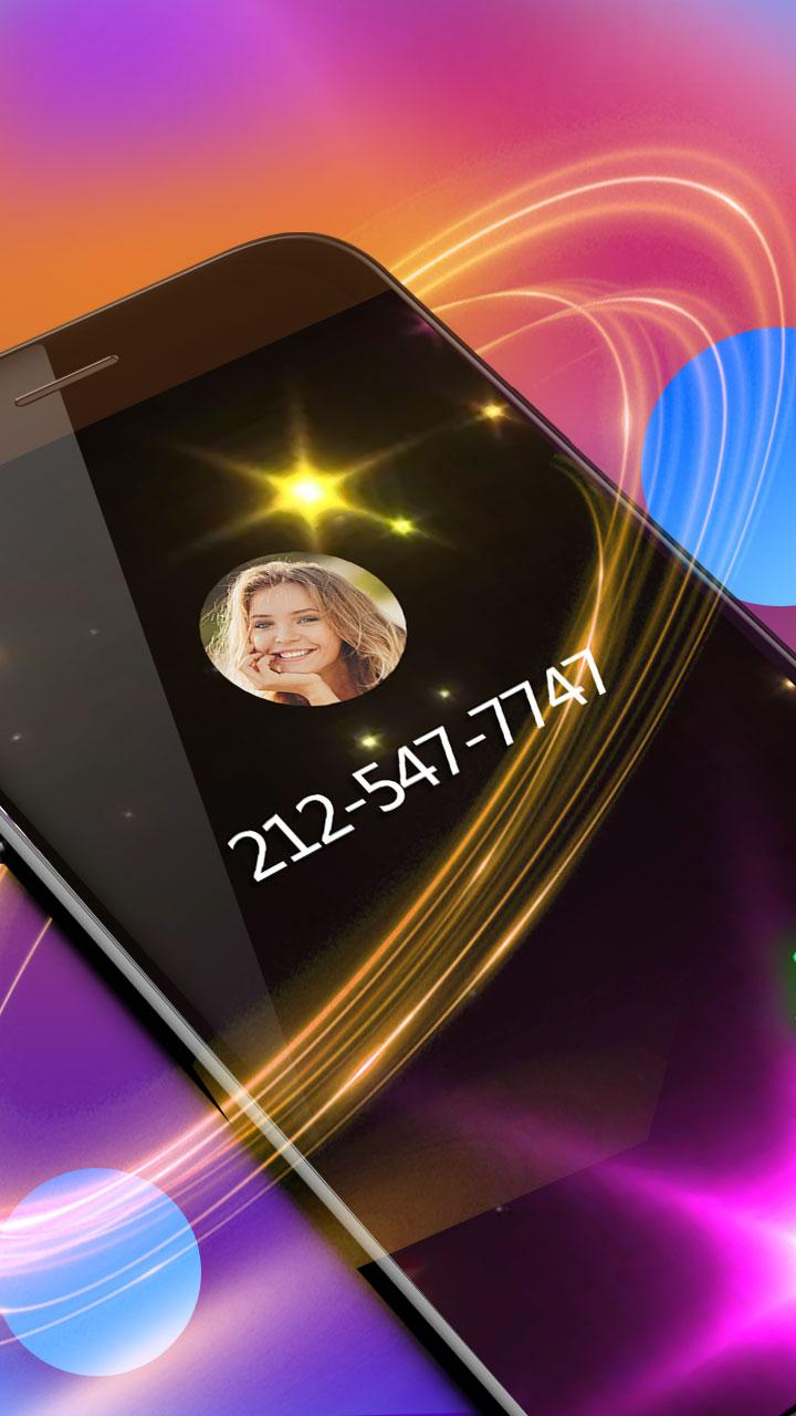 Flashing Stars Caller Screen - скриншот 2