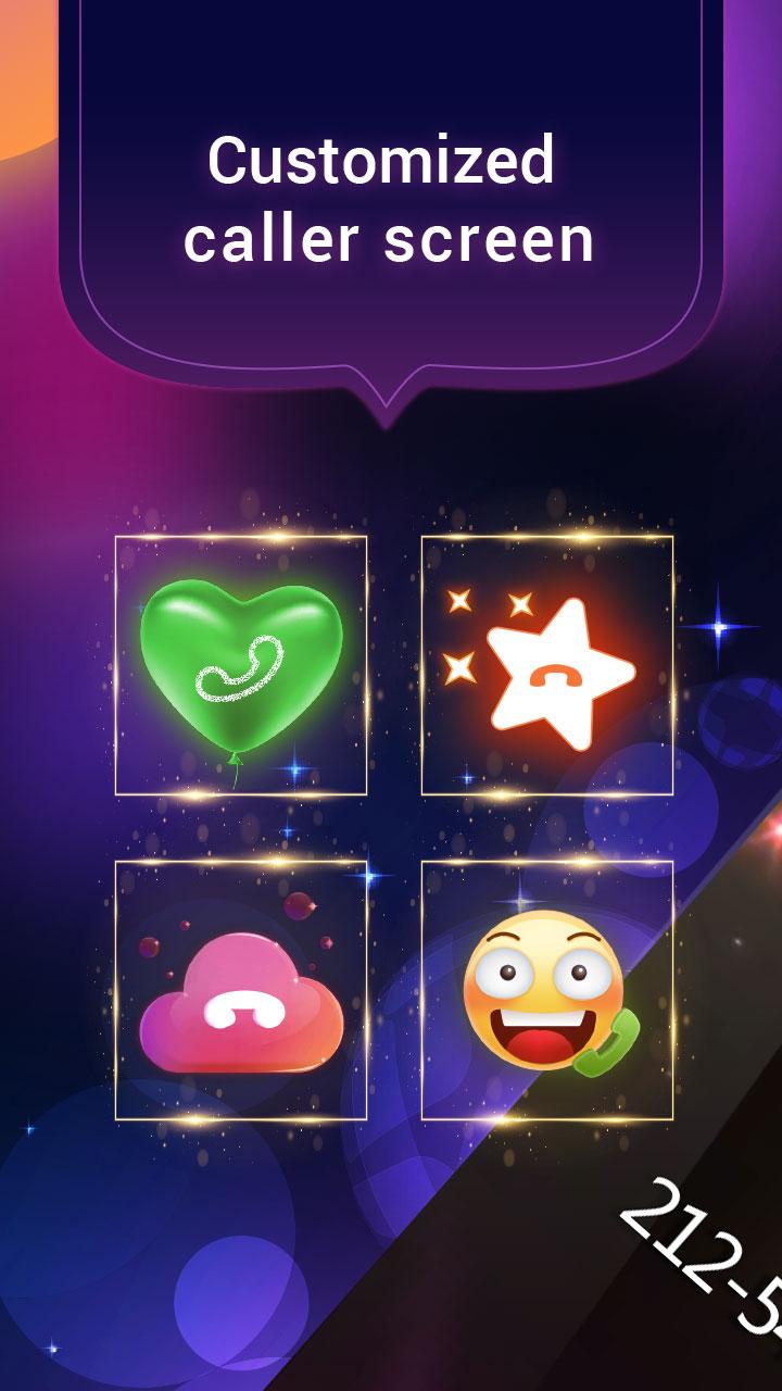 Flashing Stars Caller Screen - скриншот 3