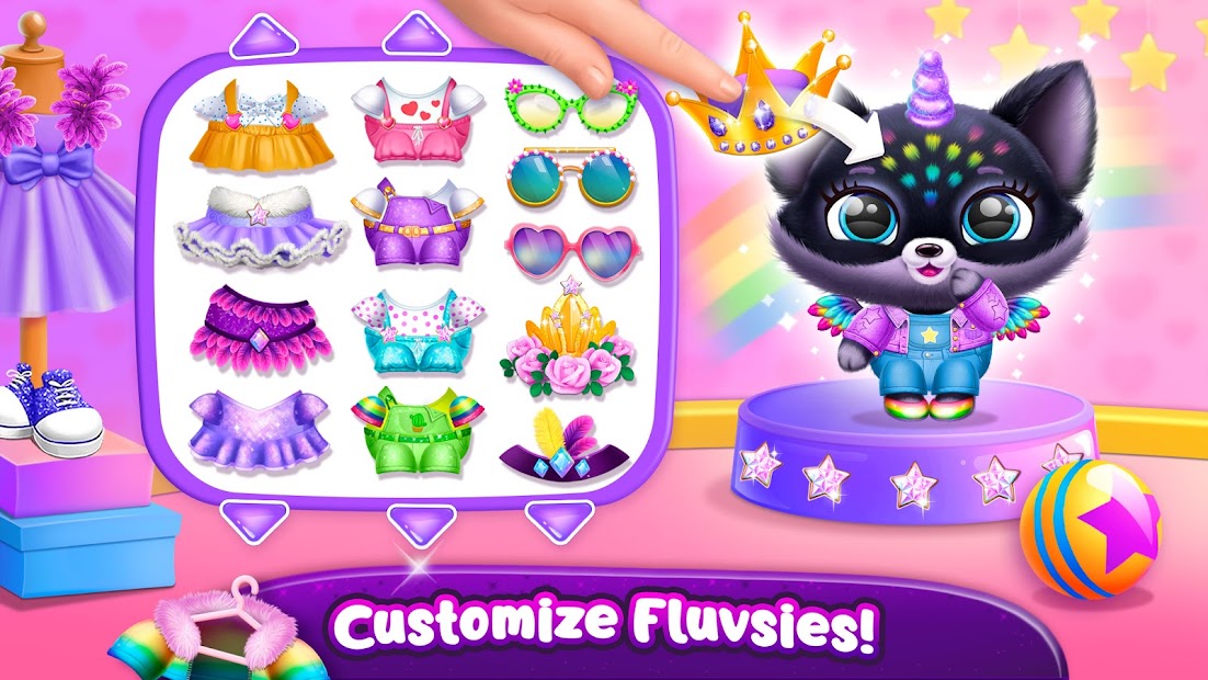 Fluvsies Pocket World — Pet Rescue & Care Story - скриншот 2