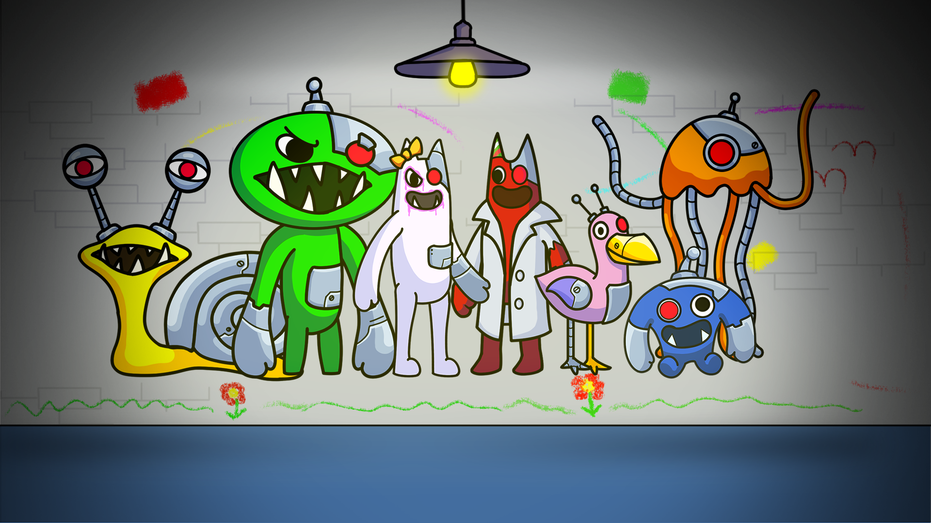 Garten of Rainbow Monsters - скриншот 1
