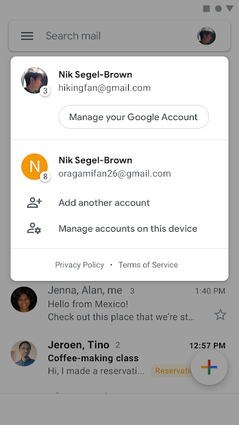 Gmail - скриншот 2