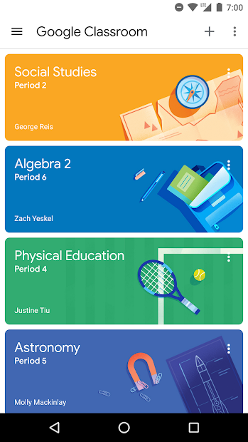 Google Classroom - скриншот 1