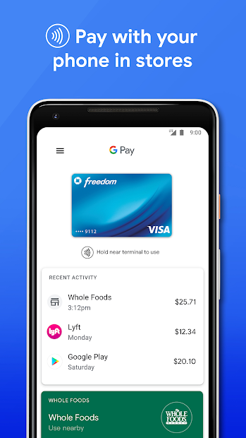 Google Pay - скриншот 1