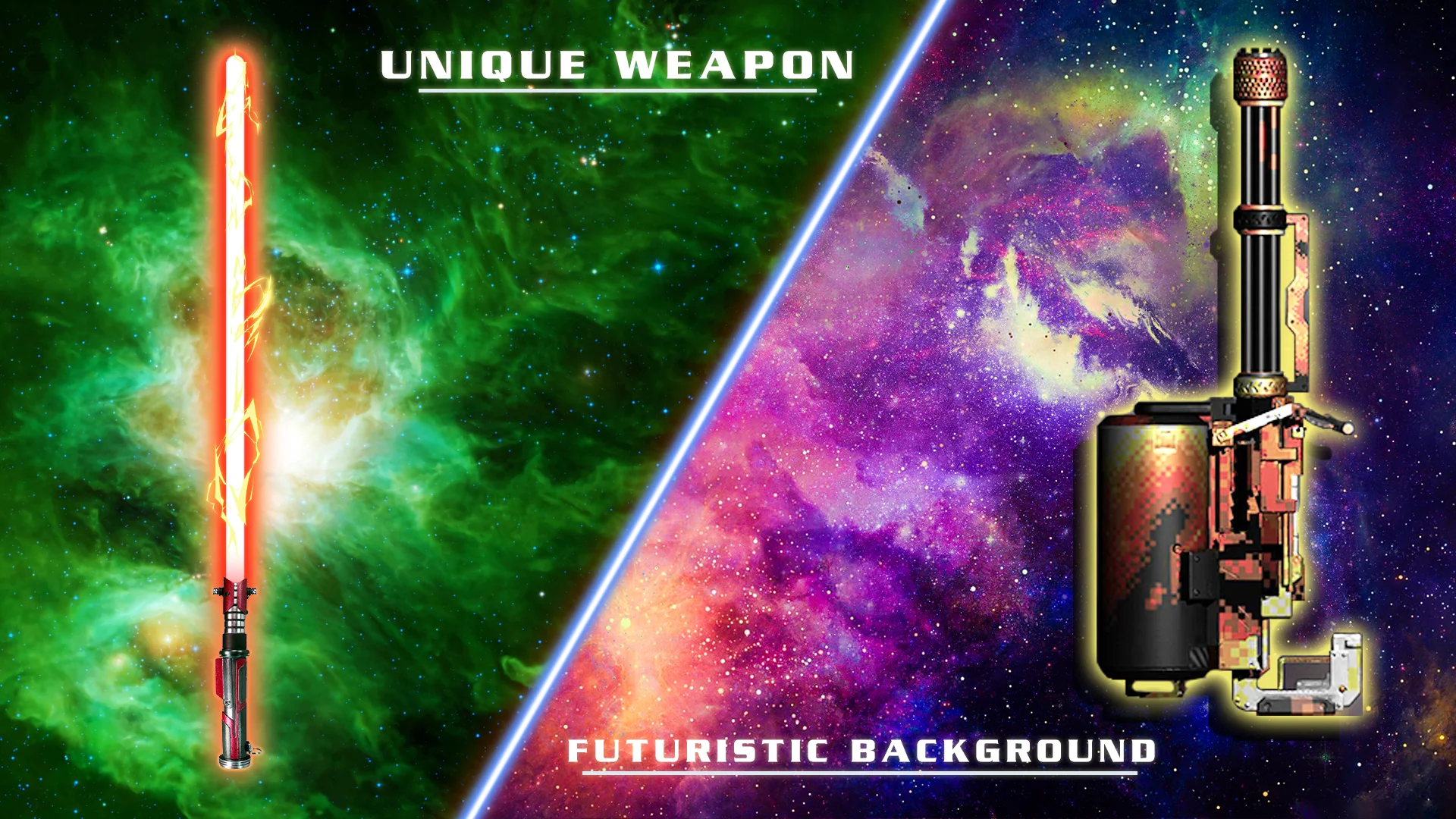 Gun Simulator & Lightsaber - скриншот 3