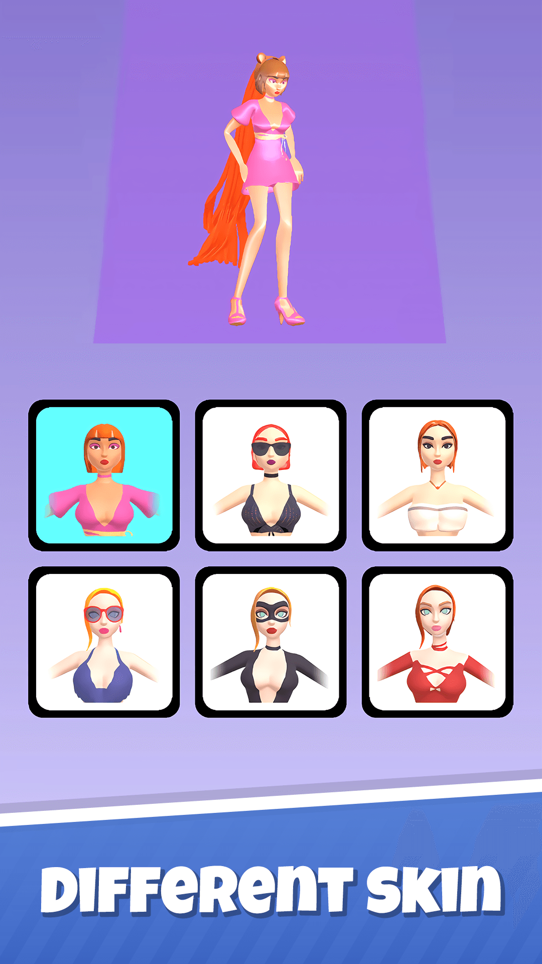 Hair Race 3D - скриншот 1