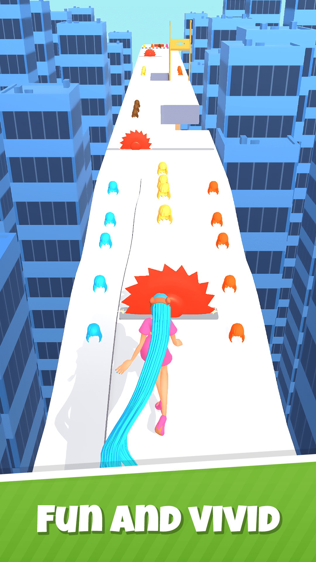 Hair Race 3D - скриншот 3