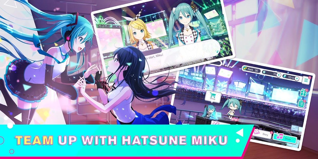 HATSUNE MIKU: COLORFUL STAGE! - скриншот 1